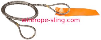 La corde cachée de fil d'acier, lancent le noyau de fibre de la chandelle 6 x 37 de main de corde de fil d'acier