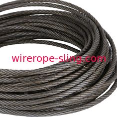 Câble métallique de noyau de fibre de 30 M, câble en acier avec l'individu fermant à clef des crochets de pivot