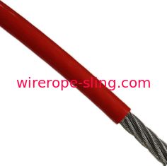 Résistance à l'abrasion flexible légère enduite en nylon de câble métallique d'acier inoxydable