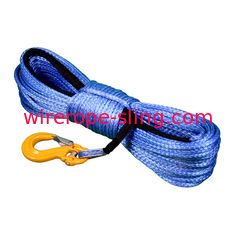 Ligne résistance de treuil de corde de fibre d'UHMWPE à l'abrasion supérieure de calage de crochet de la catégorie 80
