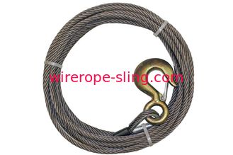 B / Une ligne de treuil de corde résistance élevée d'écrasement de crochet d'alliage avec le cran de sûreté