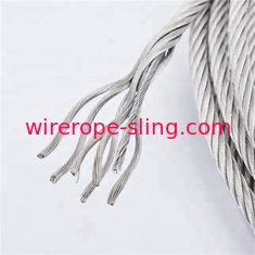 Câble en acier inoxydable hautement flexible en acier inoxydable, qualité marine, 7 x 19