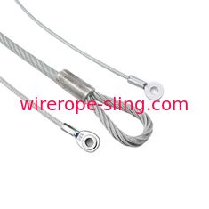 Bride standard de câble métallique d'Aisi de vacarme 800 - 1500mm avec la charge de rupture élevée