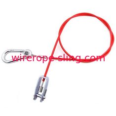 Le câble galvanisé de câble métallique lance l'approbation d'Astm de tension élevée avec l'OIN Ane de prise