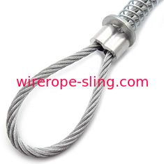 corde et bride de fil d'acier de Whipcheck de tuyau de 3.2mm avec les olives en aluminium