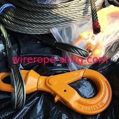Différents types de grue de câble de bride en acier à haute résistance de câble métallique soulevant des brides de câble