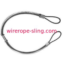 Bride 1/8" de câble métallique de WhipCheck de contraintes de tuyau de câble tuyau pour arroser 200 livres par pouce carré au jet maximum