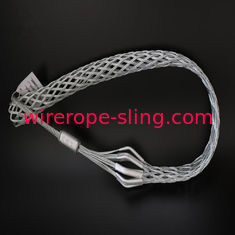 Poignée de tricotage simple de maille de voie de chaussette de câble de bride de câble métallique de double fil d'oeil en avant