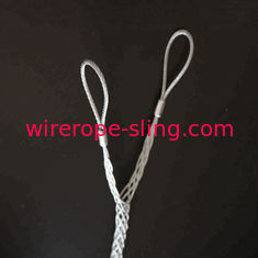Doubles côtés traînant la chaussette de tirage de câble métallique d'enveloppe pour le câble tirant la bride