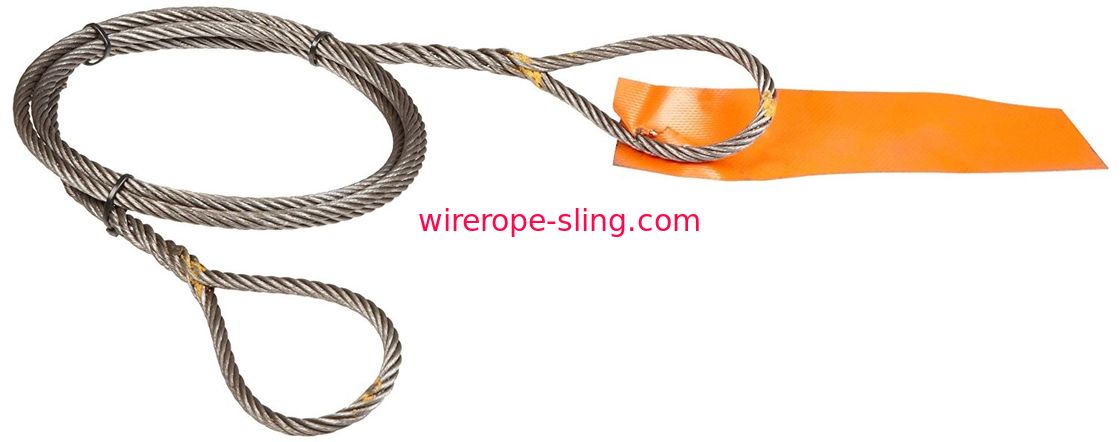La corde cachée de fil d'acier, lancent le noyau de fibre de la chandelle 6 x 37 de main de corde de fil d'acier