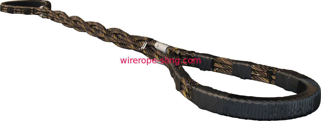 La corde de fil tressé lance l'alligator - flexibilité élevée et confortable étendus autour des charges
