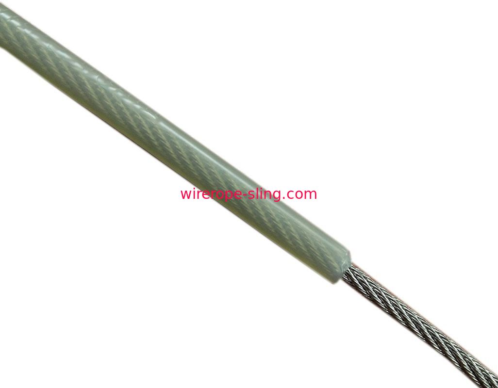 nylon naturel de câble métallique de câble de l'acier inoxydable 302 304 enduit pour machiner le but