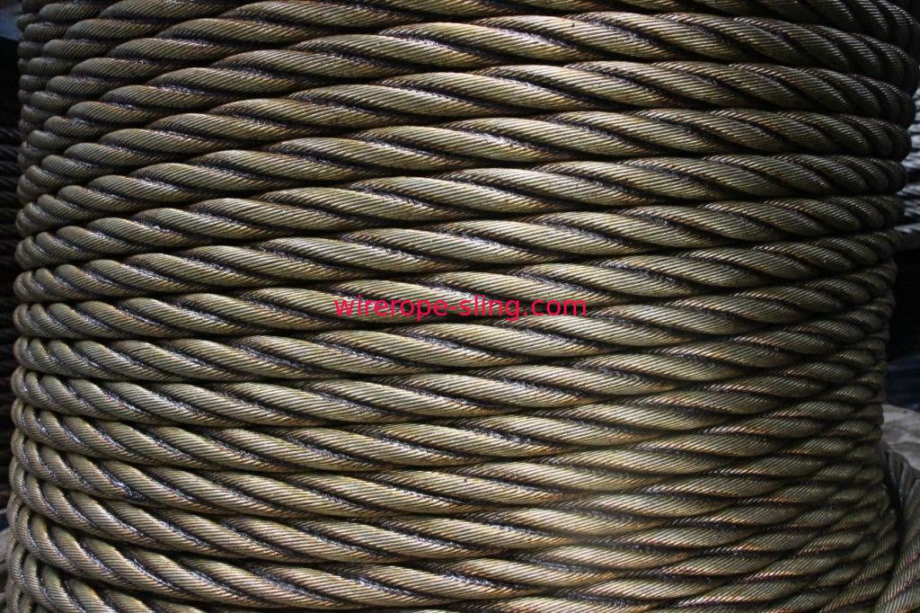 QY160K XZMG 160 tonnes de fil d'acier de la corde/solides solubles de câble métallique pour la grue 24MM d'automobile