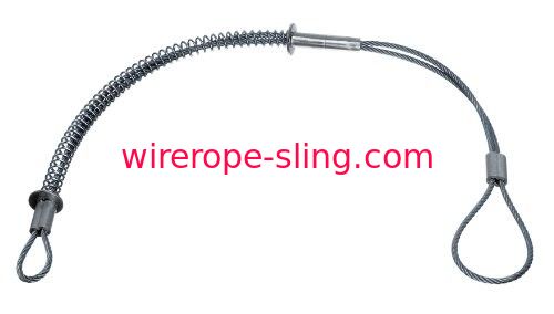 Tuyau d'élingue de levage de câble métallique de câble de sécurité de Whipcheck pour usiner 1/8" diamètre 125 livres par pouce carré