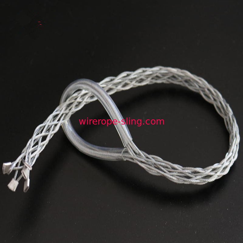 Les brides de levage de cordes de fil galvanisé à chaud changent la ligne chaussette de tirage simple/tête de double