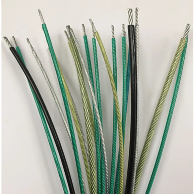 Câbles en acier revêtus de nylon PVC - pu pour câbles flexibles, qualité durable, prix de gros